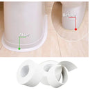 Kit com 2 Fita Adesiva de Vedação PVC 5M Impermeável Multiuso para Cozinha e Banheiro